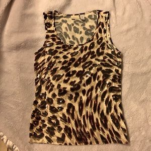 Chico’s sequined tank top like blouse✨